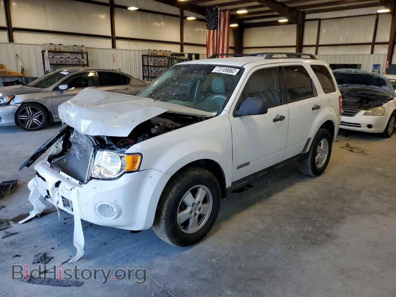 Photo 1FMCU03168KE59597 - FORD ESCAPE 2008