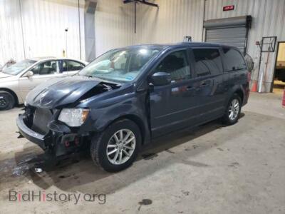 2014 Dodge CARAVAN Grand Cara, синий — VIN 2C4RDGCG9ER352326, Copart