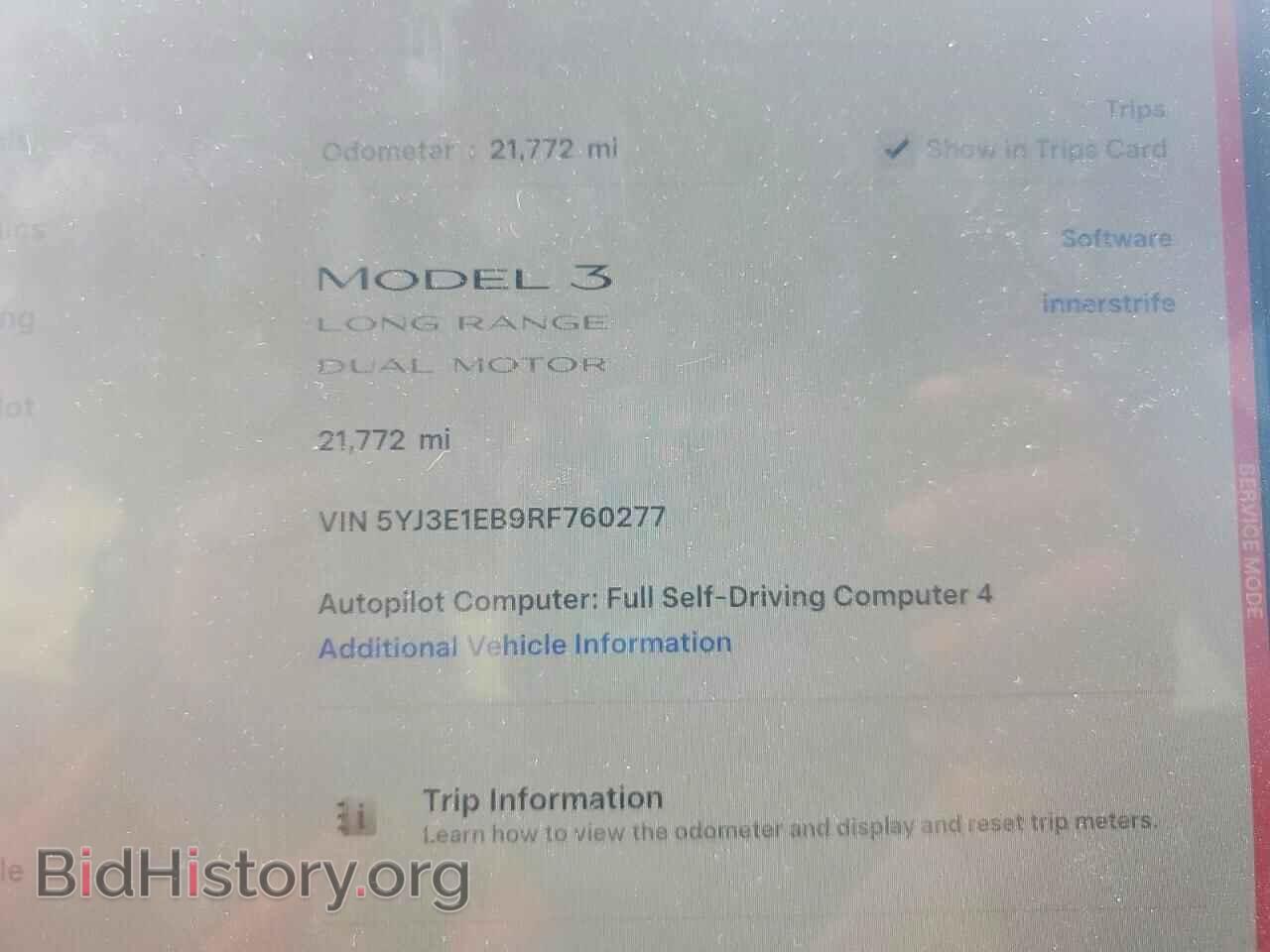 2024 TESLA MODEL 3 - VIN: 5YJ3E1EB9RF760277 - Photo 9