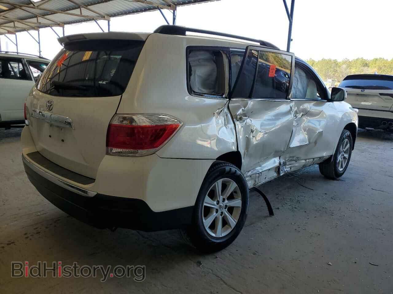 2013 TOYOTA HIGHLANDER - VIN: 5TDZK3EH8DS127714 - Фото 3