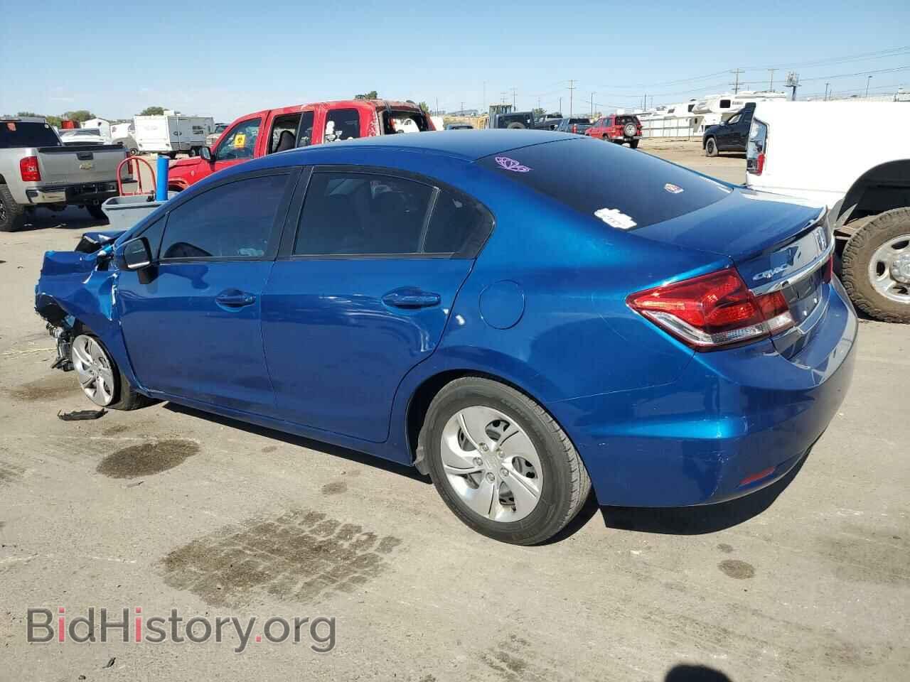 2015 HONDA CIVIC - VIN: 2HGFB2F52FH554889 - Фото 2