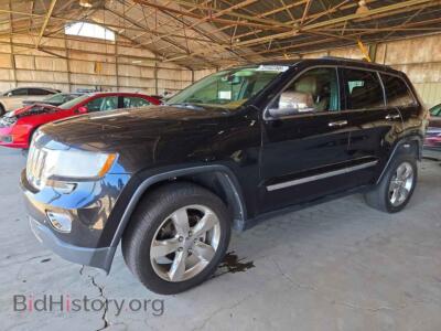 2013 Jeep CHEROKEE Overland, черный — VIN 1C4RJECT8DC556519, Copart