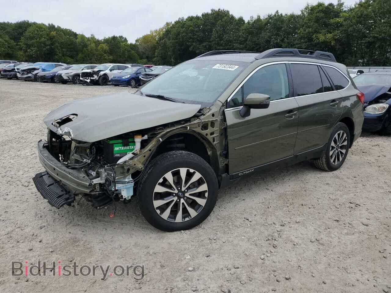 Фотография 4S4BSANC3G3240756 - SUBARU OUTBACK 2016