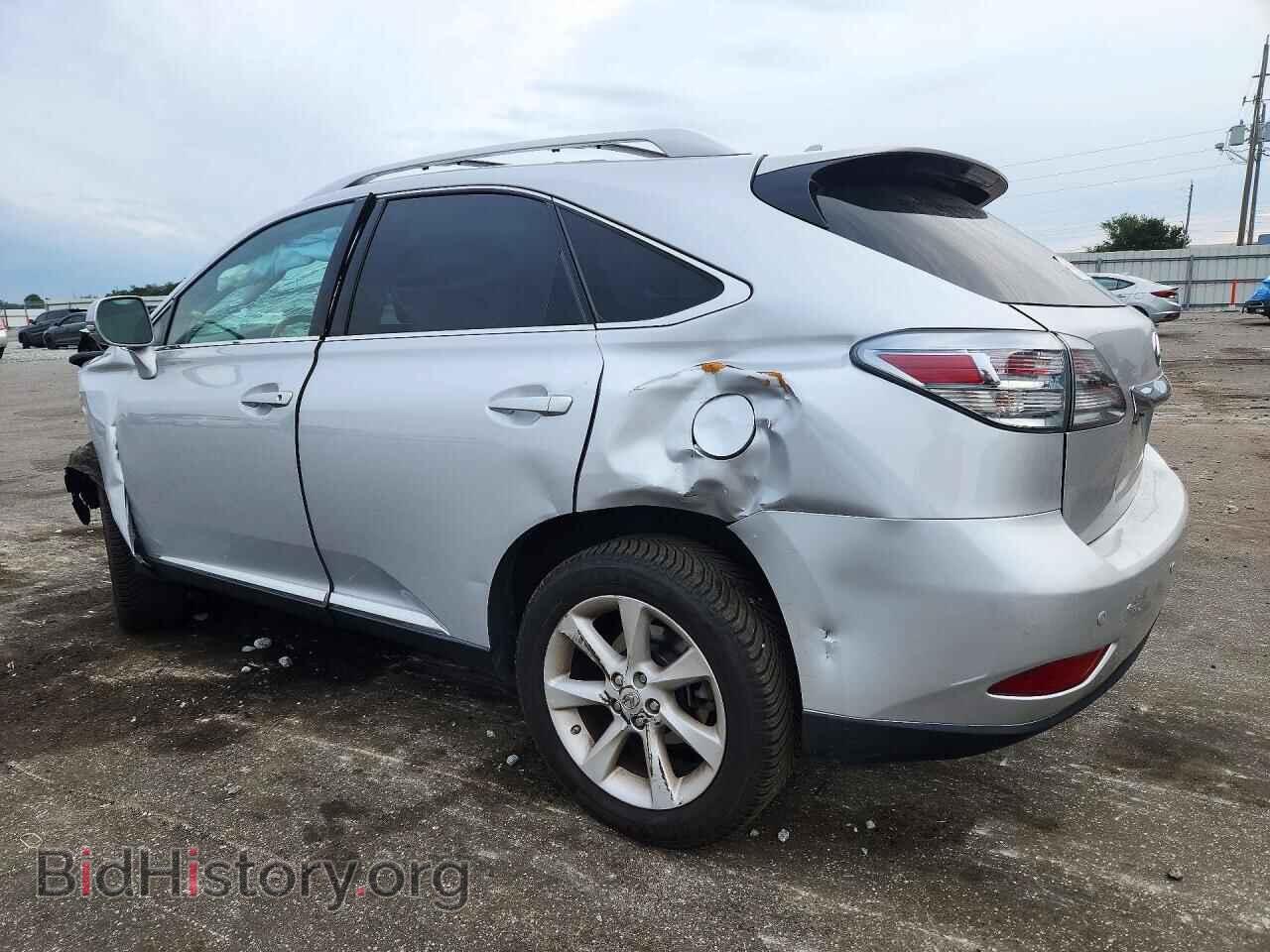 2012 LEXUS RX350 - VIN: 2T2ZK1BA9CC078361 - Фото 2