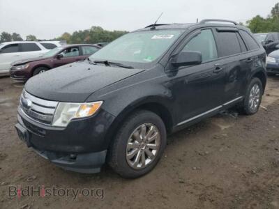 2010 Ford EDGE SEL, black — VIN 2FMDK3JC1ABB40186, Copart