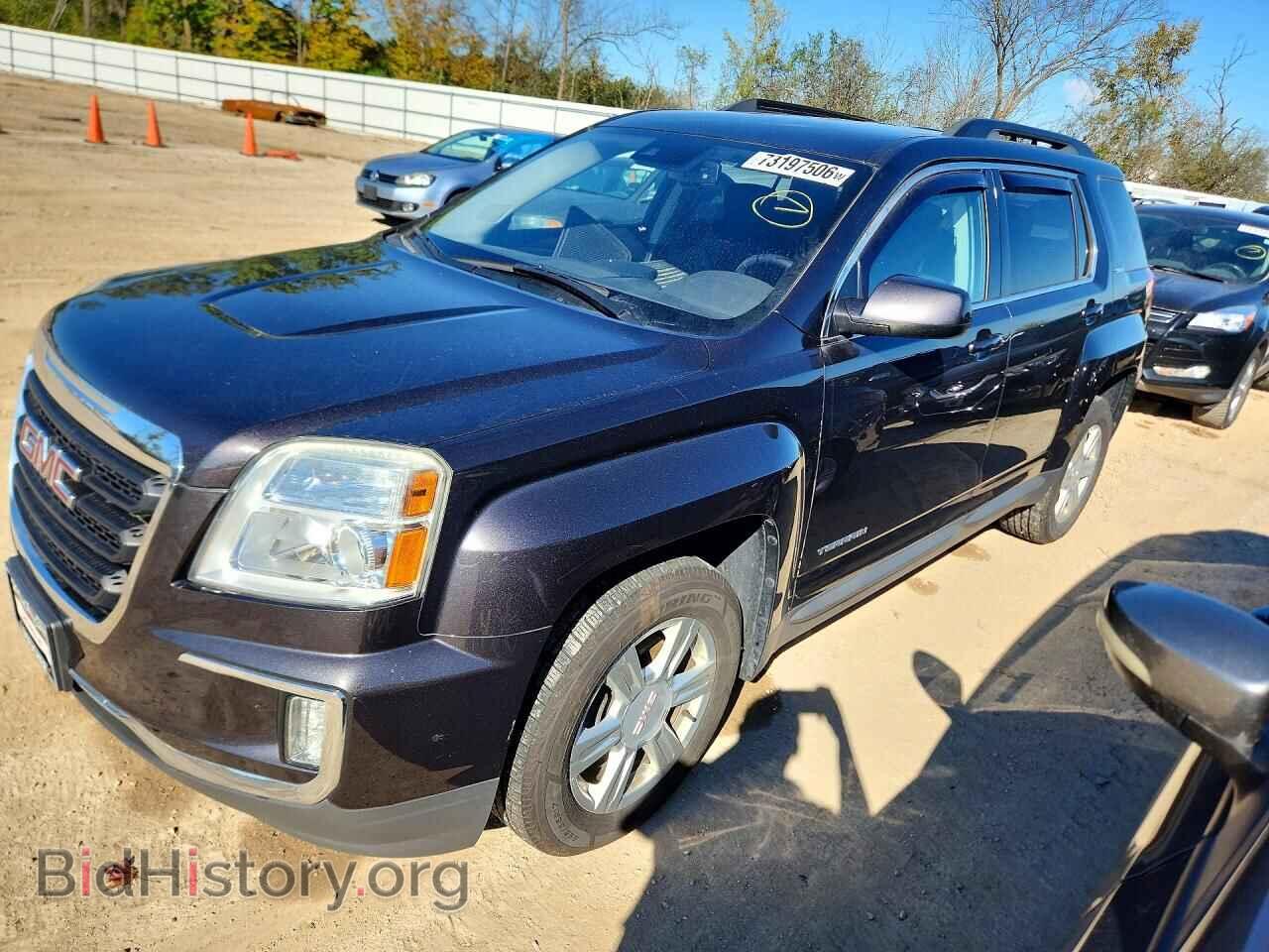 2016 GMC TERRAIN SLE (VIN 2GKFLTEK2G6201580) — фото 1 из 13, Copart, повреждение: бок