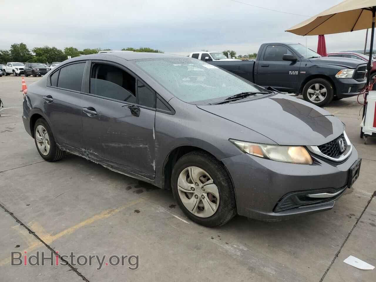 2014 HONDA CIVIC - VIN: 19XFB2F57EE242737 - Фото 4