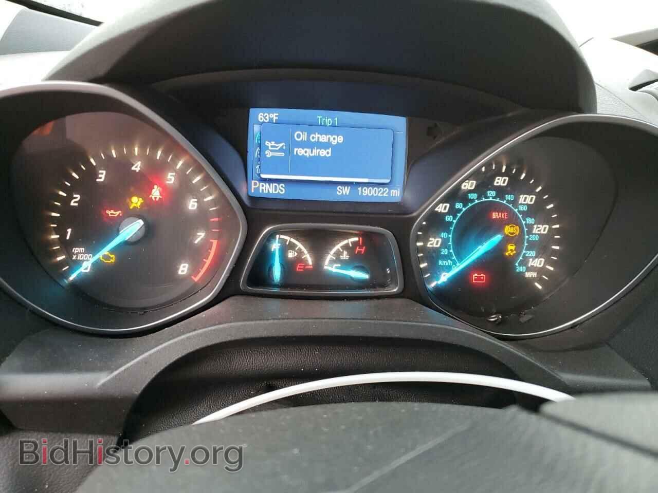 2014 FORD ESCAPE - VIN: 1FMCU0F75EUB39896 - Фото 9
