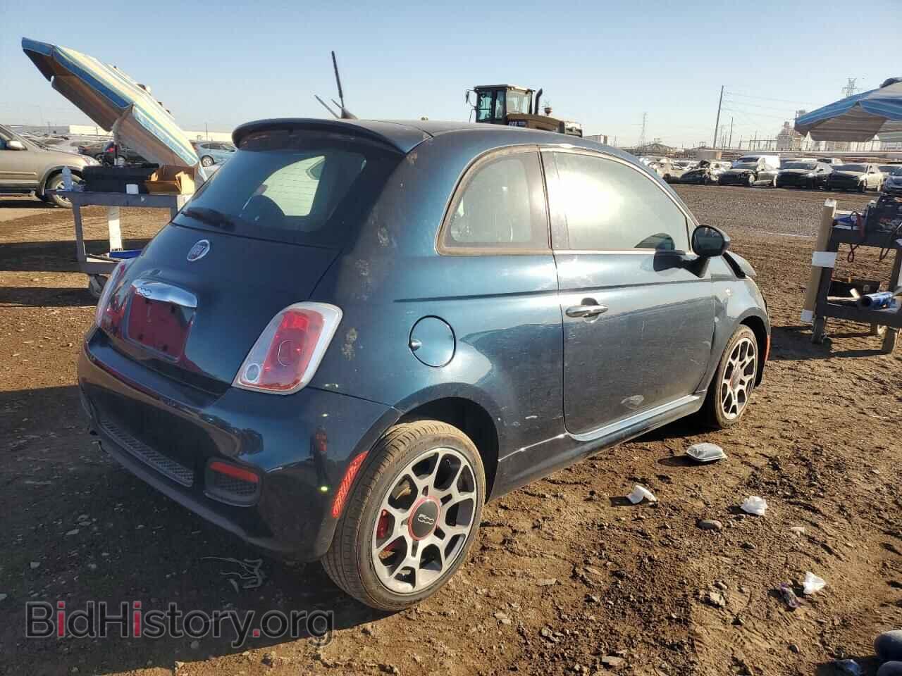 2015 FIAT 500 - VIN: 3C3CFFBR0FT615710 - Фото 3