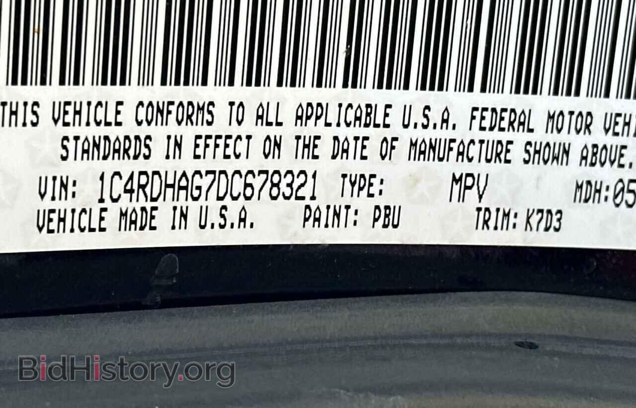 2013 DODGE DURANGO - VIN: 1C4RDHAG7DC678321 - Фото 10