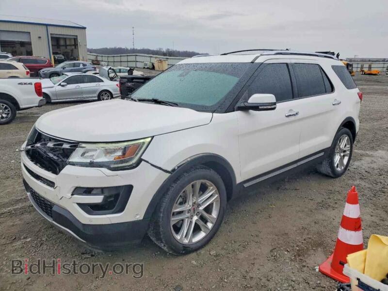 2017 Ford EXPLORER (VIN 1FM5K7F80HGA57285) — photo 1 of 15, Copart, damage: front end