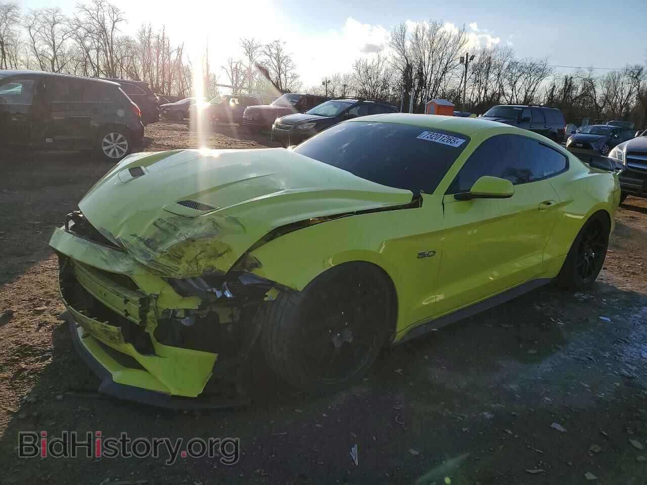 Photo 1FA6P8CF9M5111052 - FORD MUSTANG 2021