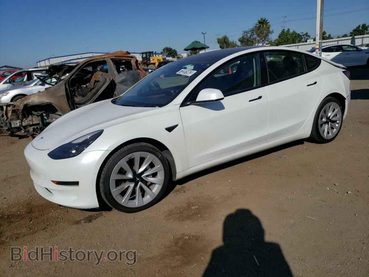 Photo 5YJ3E1EA5NF145131 - TESLA MODEL 3 2022