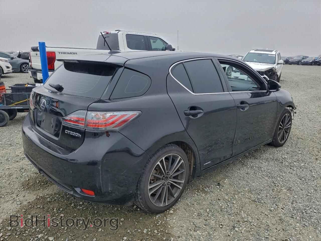 2013 LEXUS CT 200 - VIN: JTHKD5BH4D2163708 - Фото 3