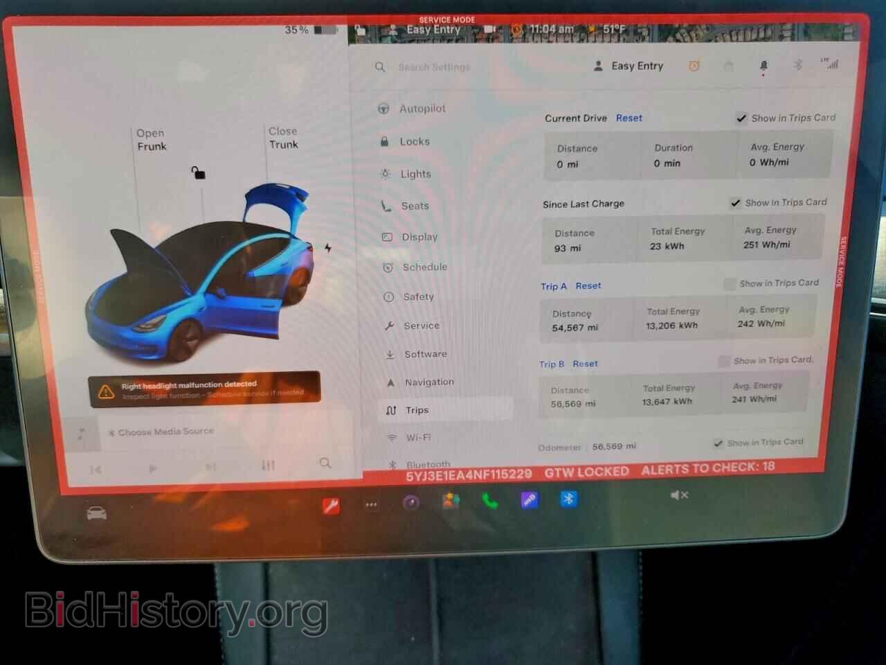 2022 TESLA MODEL 3 - VIN: 5YJ3E1EA4NF115229 - Photo 9