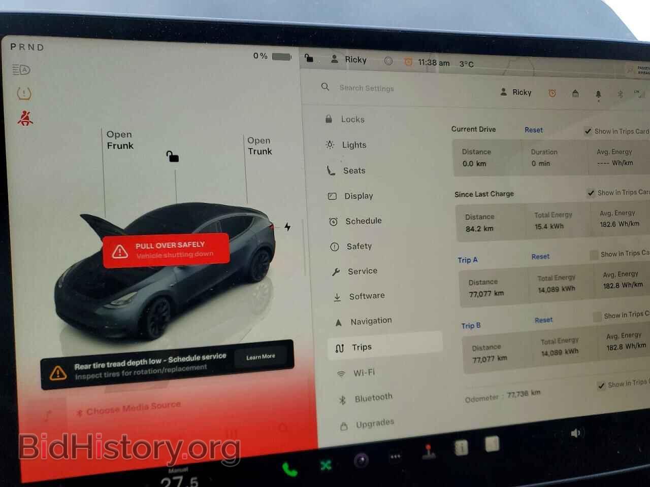2022 TESLA MODEL Y - VIN: 7SAYGDEE3NF563081 - Фото 9