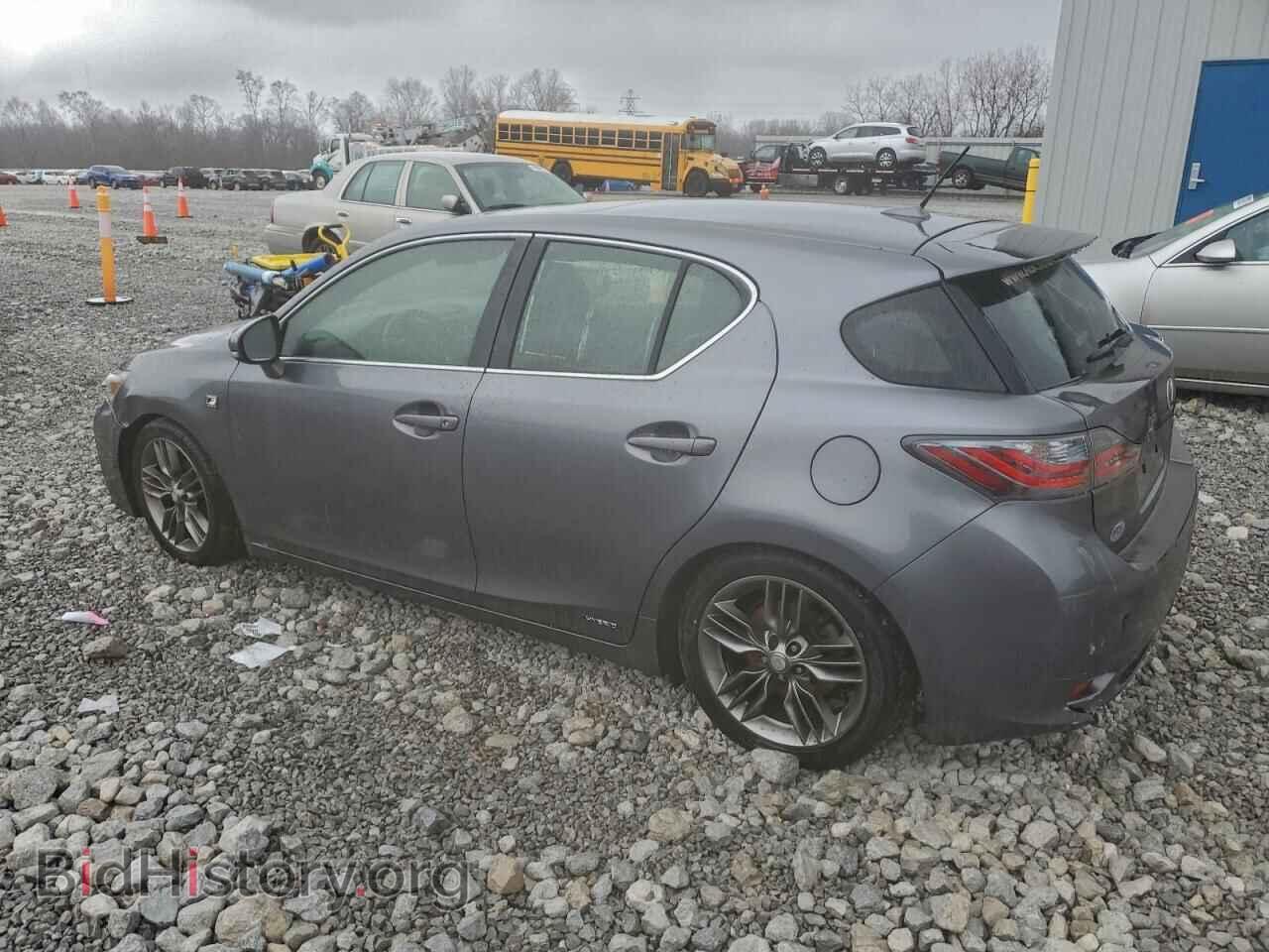 2012 LEXUS CT 200 - VIN: JTHKD5BH8C2051895 - Фото 2