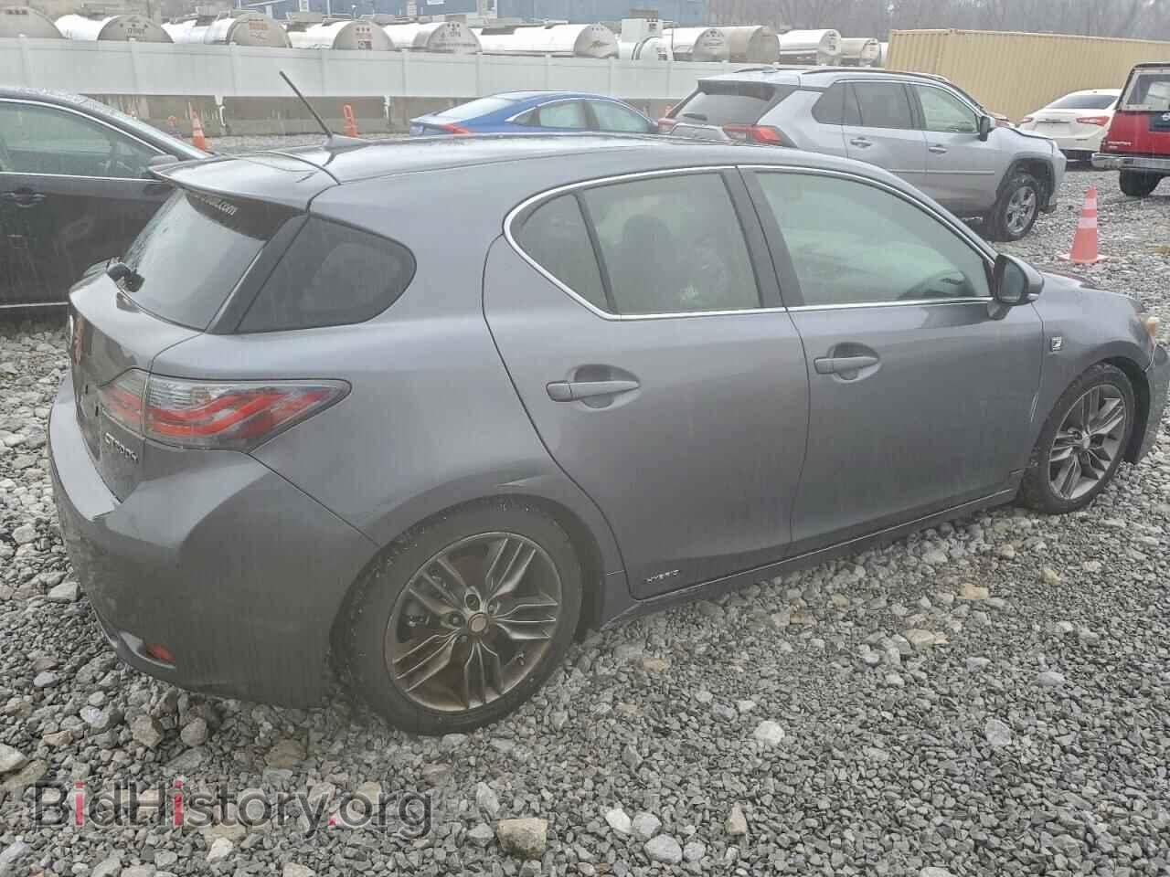 2012 LEXUS CT 200 - VIN: JTHKD5BH8C2051895 - Фото 3