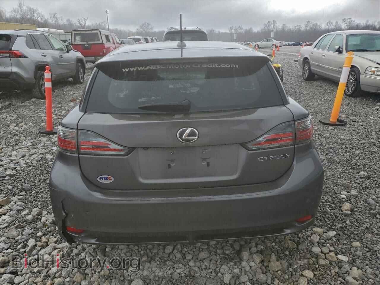 2012 LEXUS CT 200 - VIN: JTHKD5BH8C2051895 - Фото 6