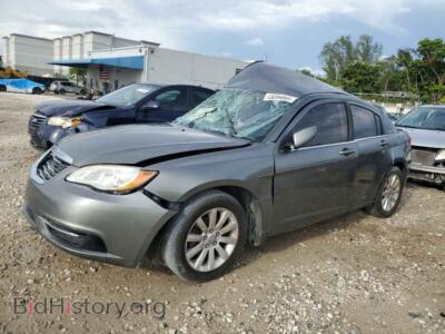 2013 Chrysler 200 Touring, серый — VIN 1C3CCBBB3DN679497, Copart