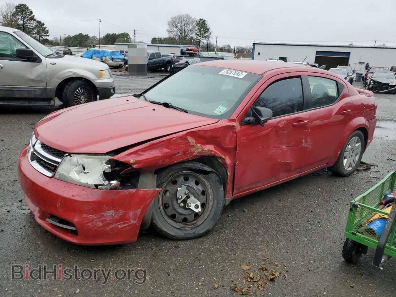 Photo 1C3CDZAB6CN311529 - DODGE AVENGER 2012
