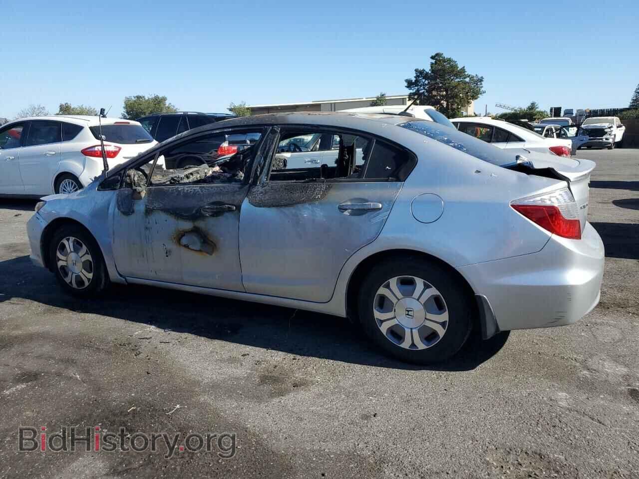 2012 HONDA CIVIC - VIN: JHMFB4F35CS001598 - Фото 2
