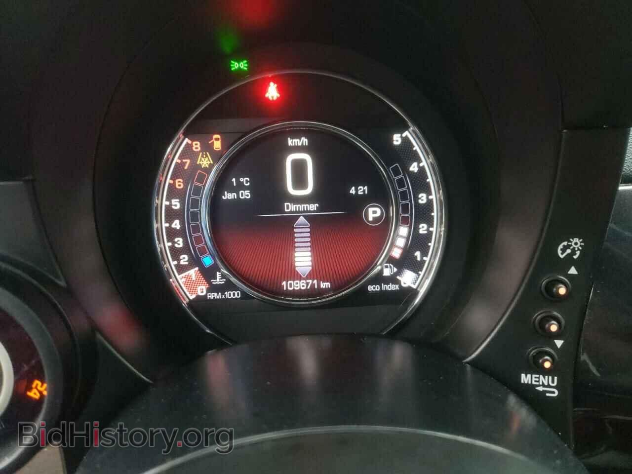 2015 FIAT 500 - VIN: 3C3CFFFH0FT586145 - Фото 9