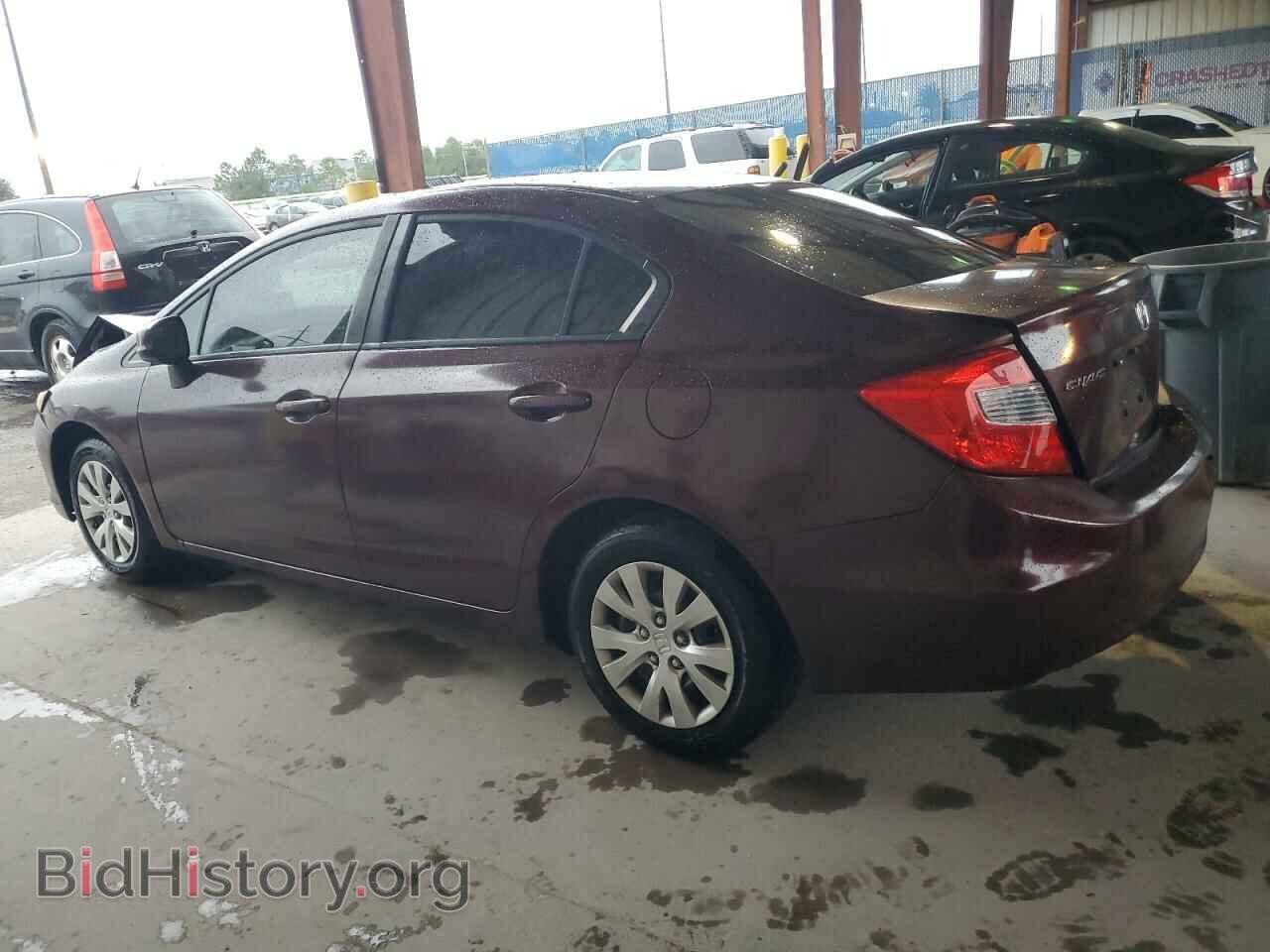 2012 HONDA CIVIC - VIN: 2HGFB2F51CH532765 - Фото 2