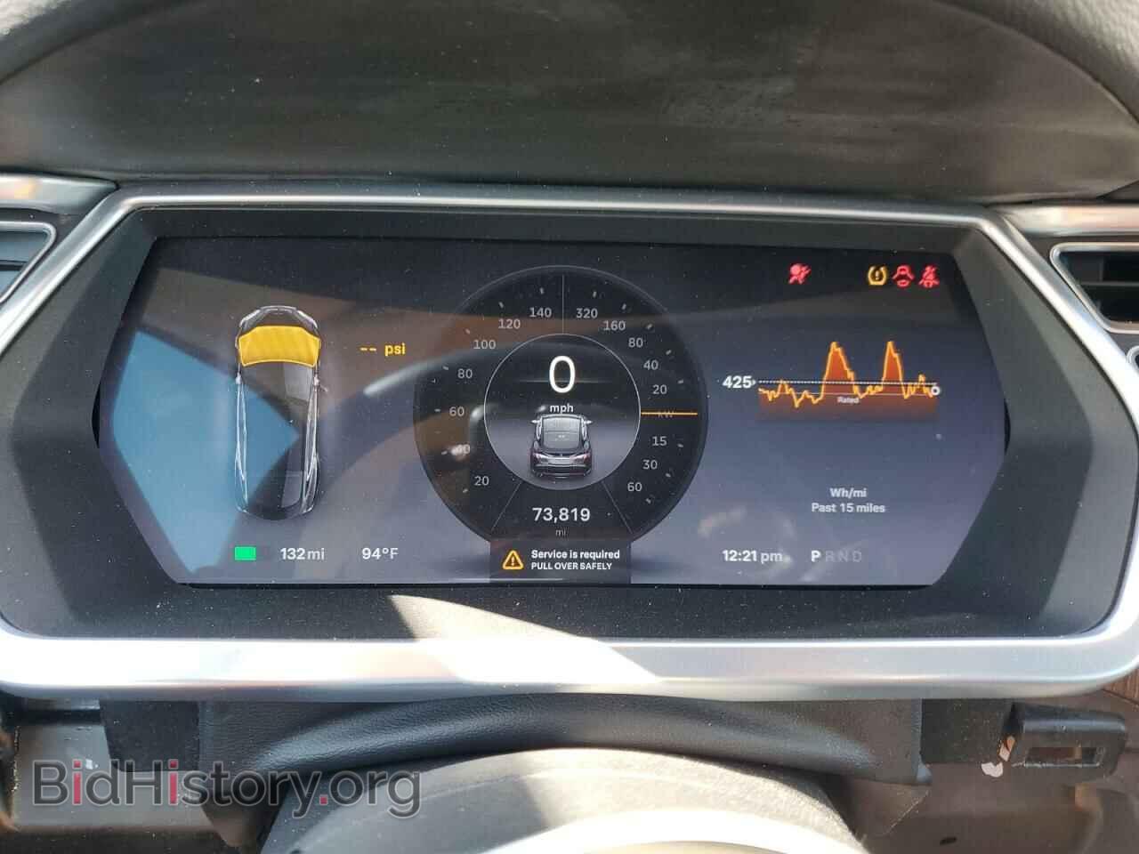 2013 TESLA MODEL S - VIN: 5YJSA1DPXDFP23106 - Фото 9
