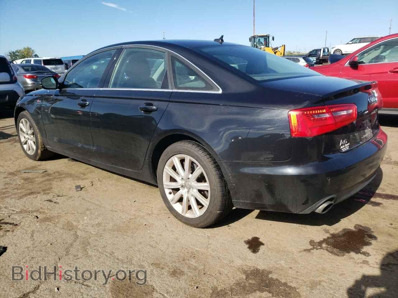2013 AUDI A6 - VIN: WAUGGAFC4DN036541 - Фото 2