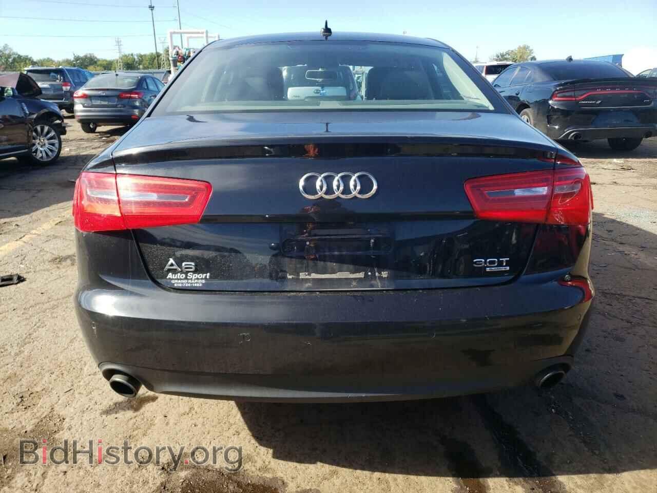 2013 AUDI A6 - VIN: WAUGGAFC4DN036541 - Фото 6