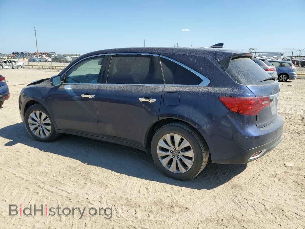 2014 ACURA MDX - VIN: 5FRYD4H44EB038408 - Photo 2