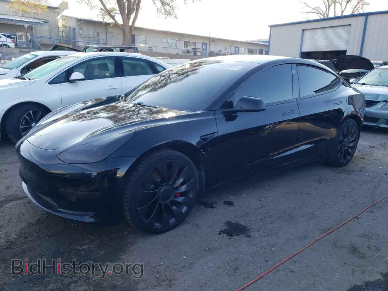 Photo 5YJ3E1EC6MF975553 - TESLA MODEL 3 2021