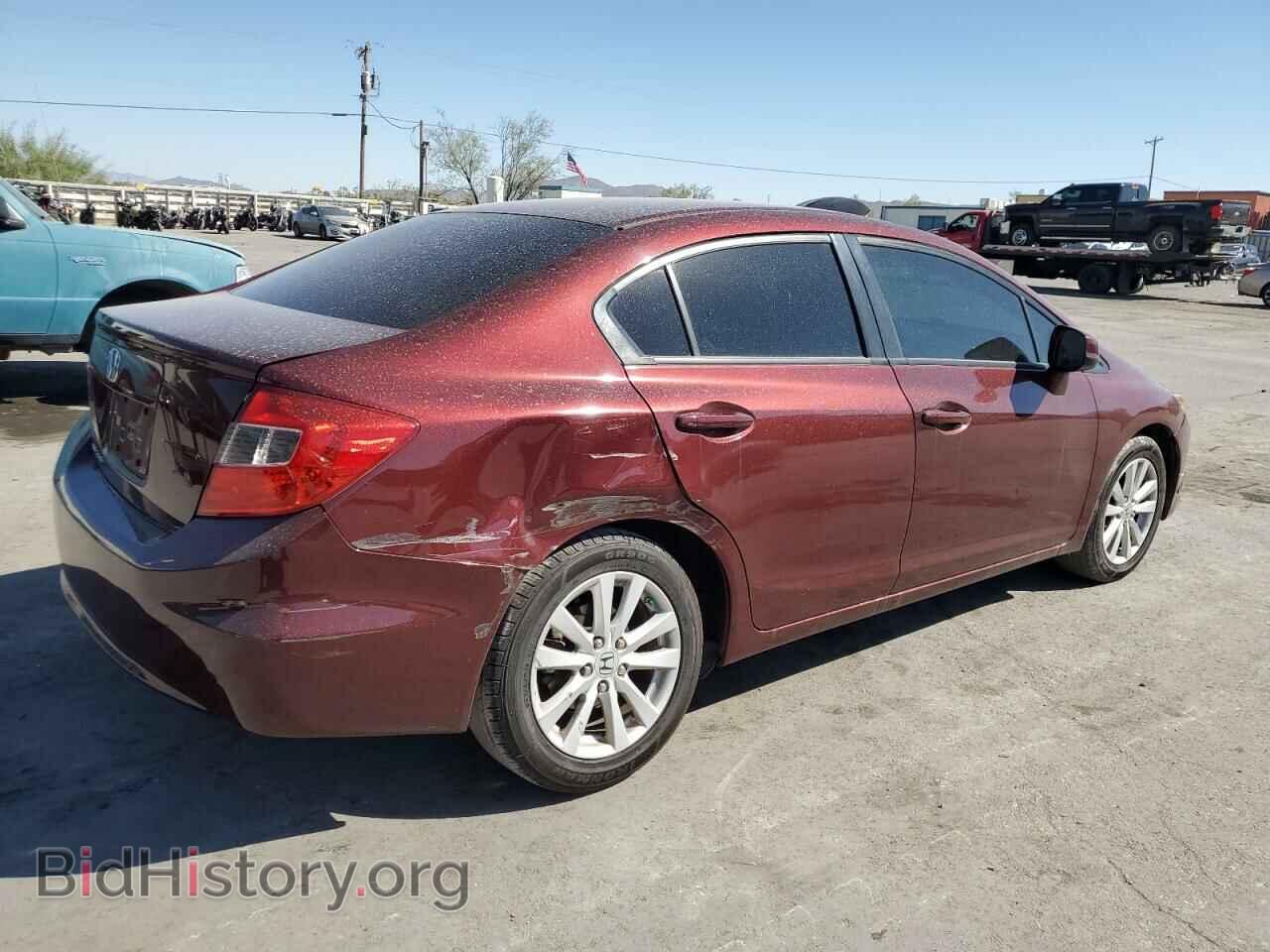 2012 HONDA CIVIC - VIN: 2HGFB2F83CH596283 - Photo 3