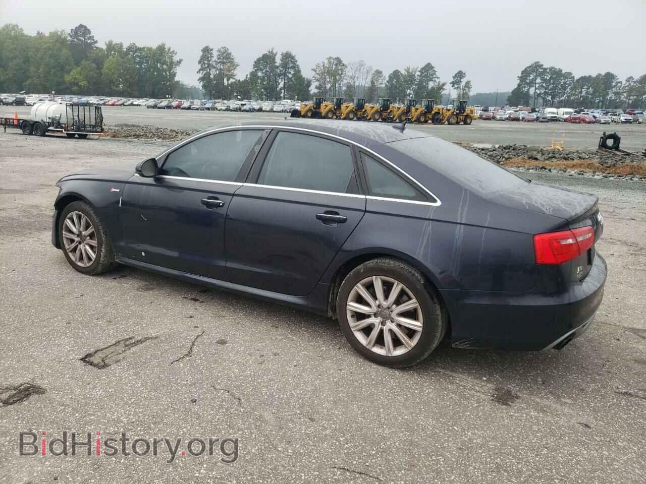 2013 AUDI A6 - VIN: WAUHGAFC2DN041953 - Фото 2