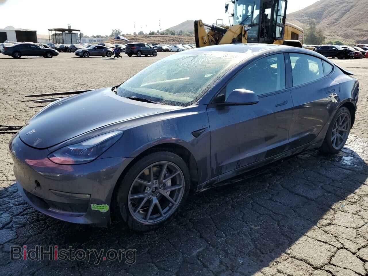Photo 5YJ3E1EBXNF166310 - TESLA MODEL 3 2022