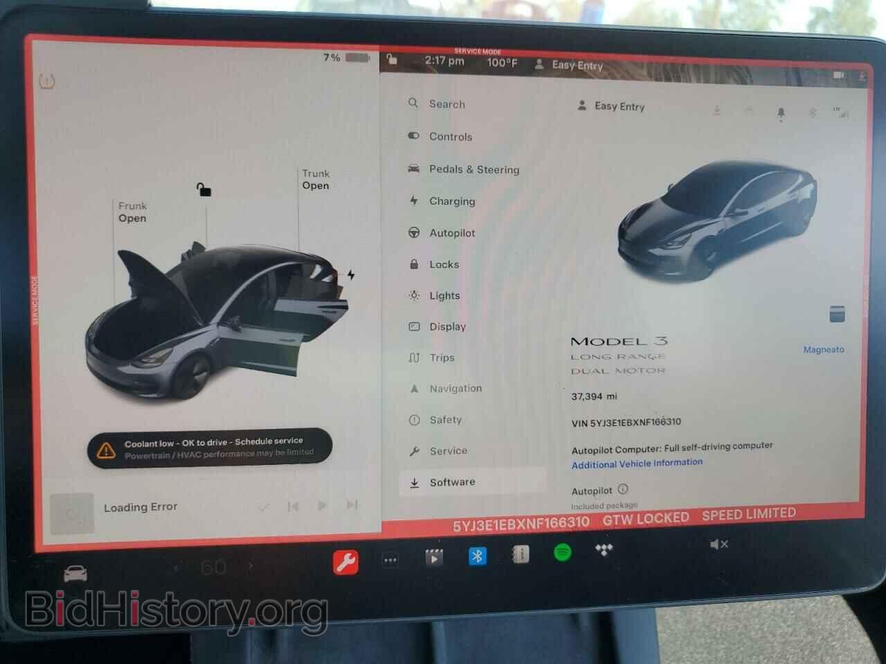 2022 TESLA MODEL 3 - VIN: 5YJ3E1EBXNF166310 - Photo 9