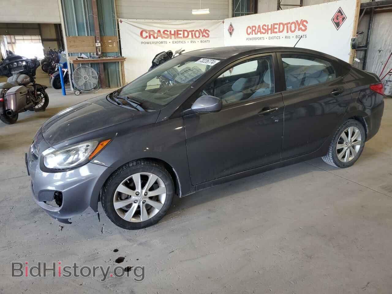 Фотография KMHCU4AEXCU078698 - HYUNDAI ACCENT 2012
