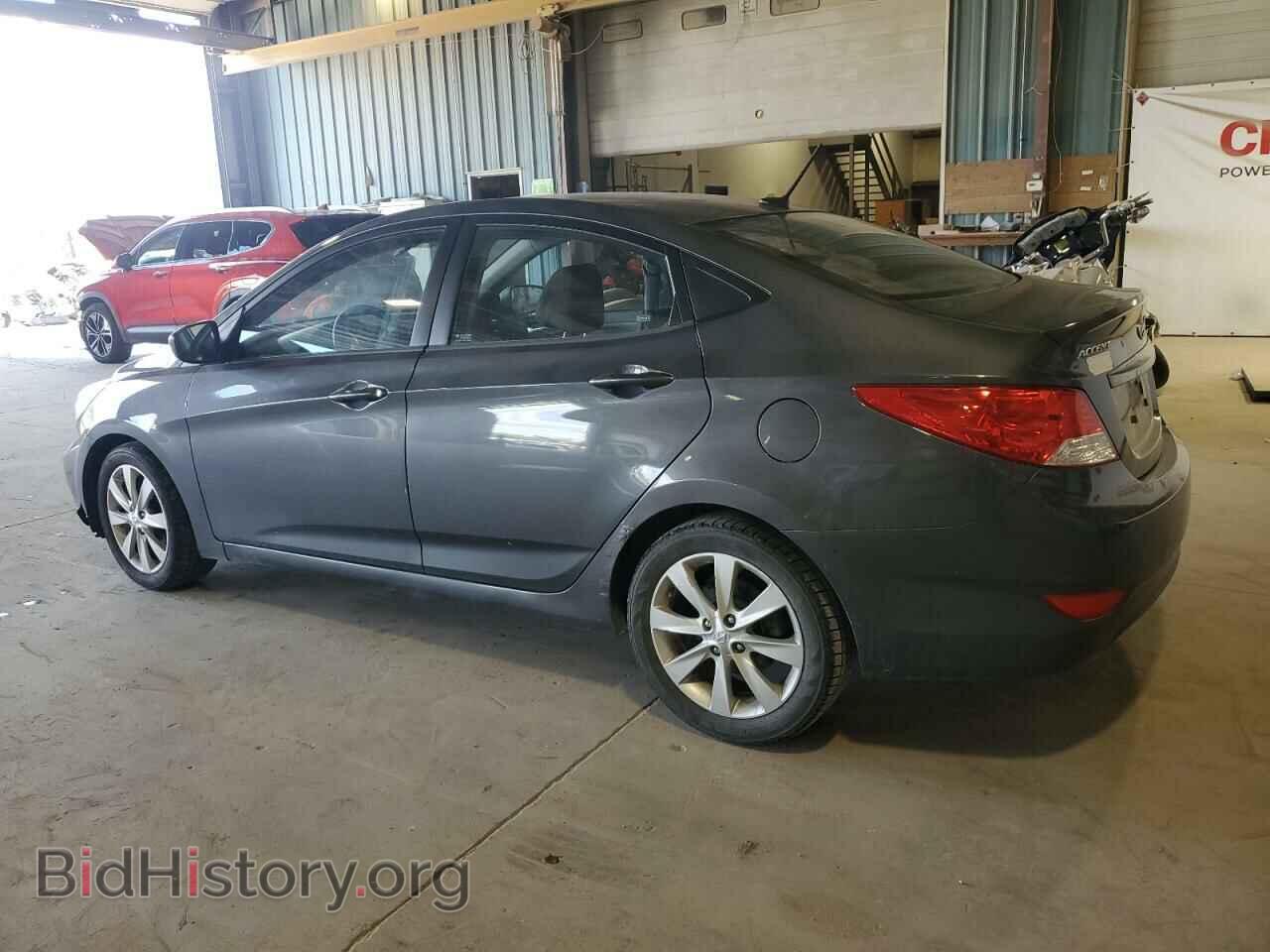 2012 HYUNDAI ACCENT - VIN: KMHCU4AEXCU078698 - Фото 2