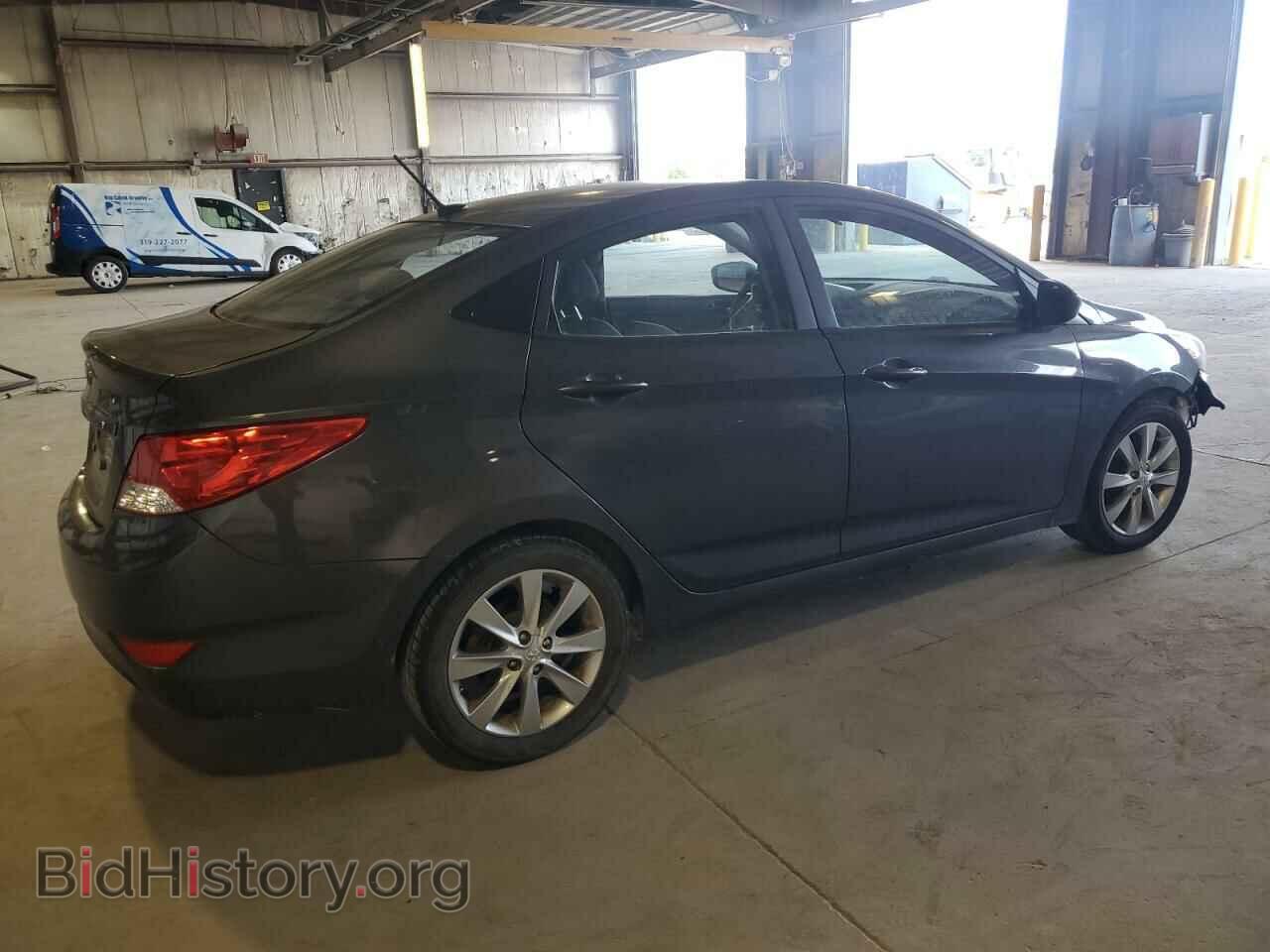 2012 HYUNDAI ACCENT - VIN: KMHCU4AEXCU078698 - Фото 3
