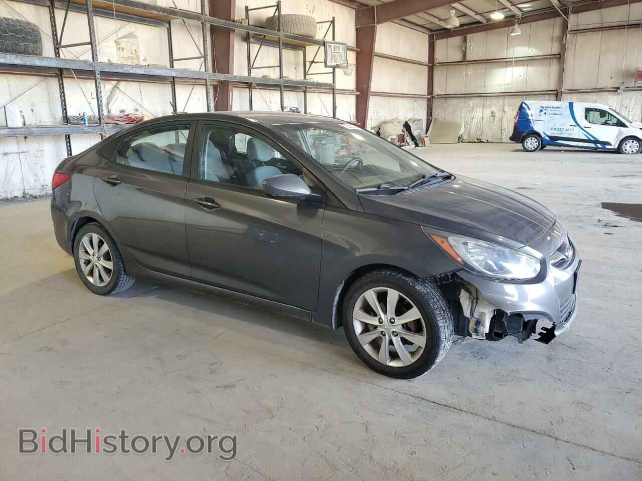 2012 HYUNDAI ACCENT - VIN: KMHCU4AEXCU078698 - Фото 4