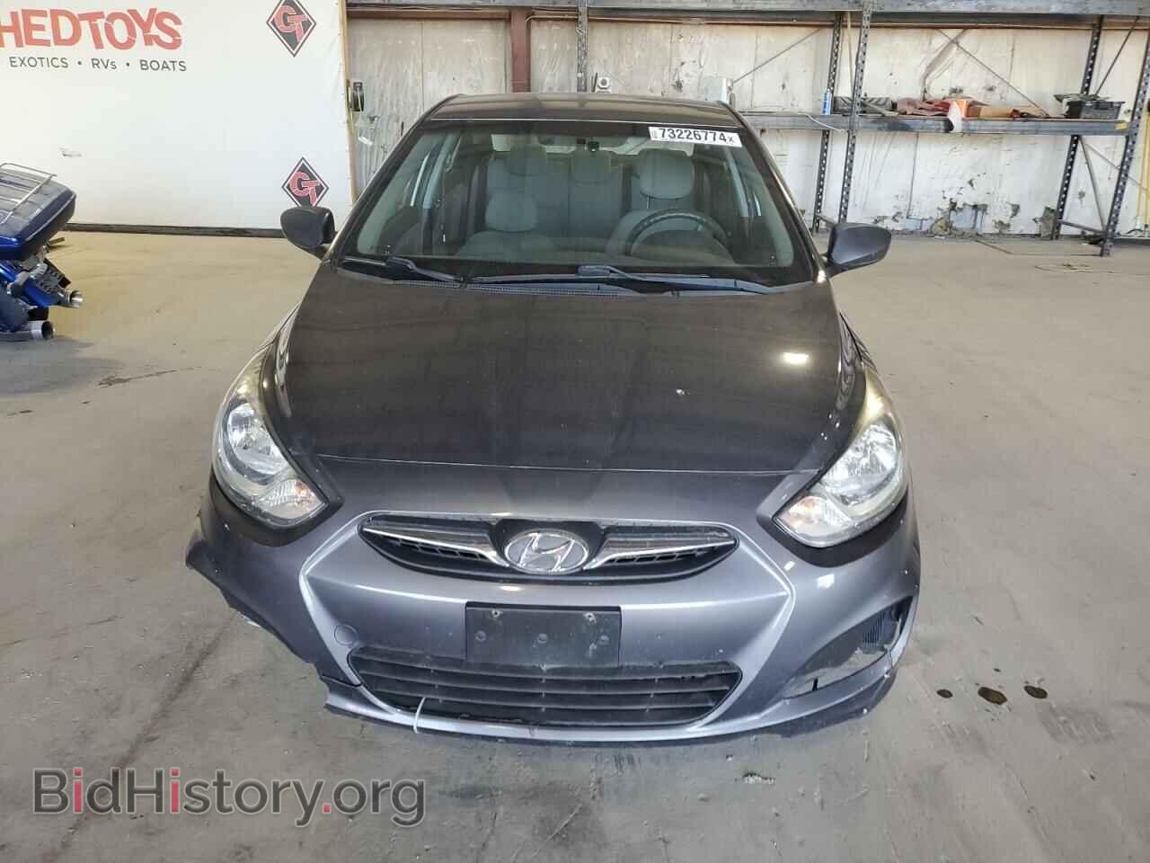 2012 HYUNDAI ACCENT - VIN: KMHCU4AEXCU078698 - Фото 5