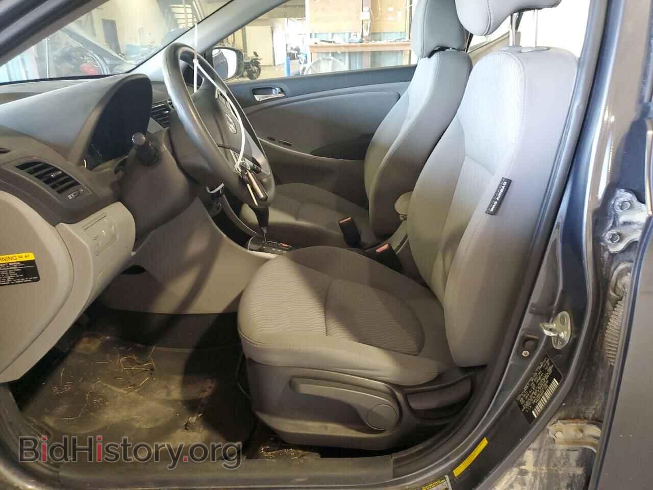 2012 HYUNDAI ACCENT - VIN: KMHCU4AEXCU078698 - Фото 7