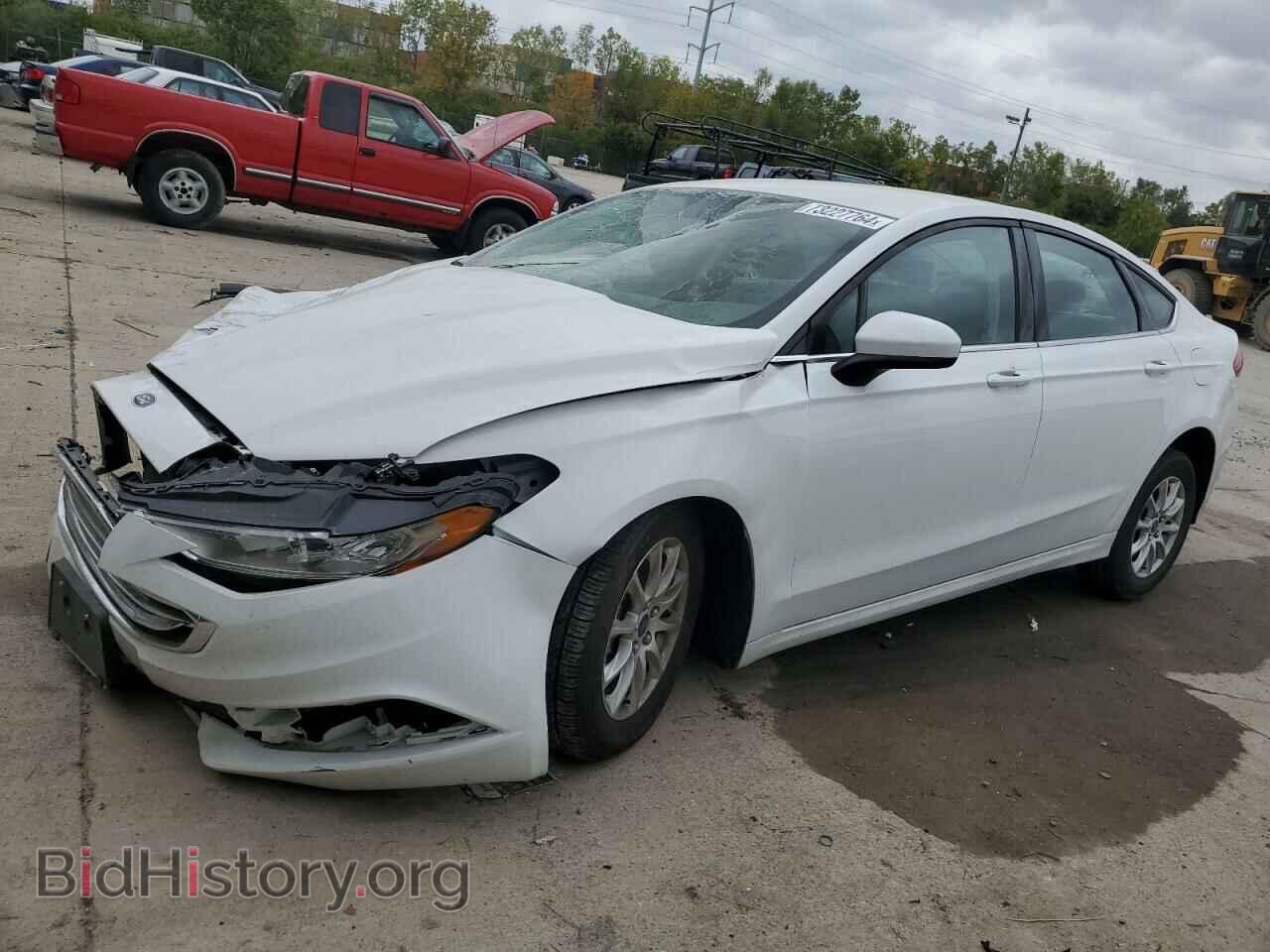 Photo 3FA6P0G77JR239142 - FORD FUSION 2018