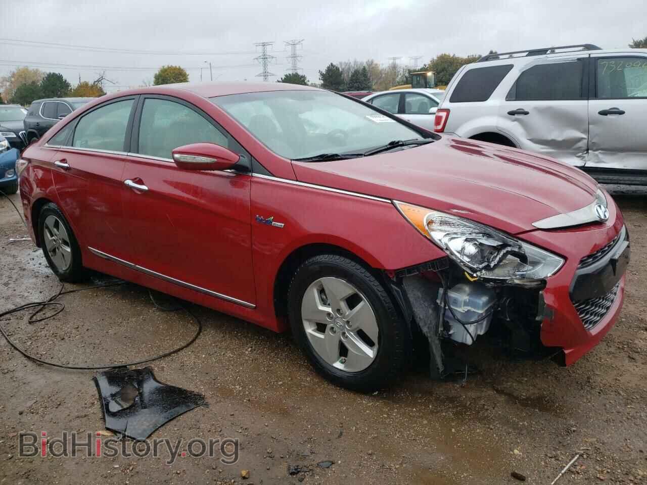 2012 HYUNDAI SONATA - VIN: KMHEC4A41CA019642 - Фото 4
