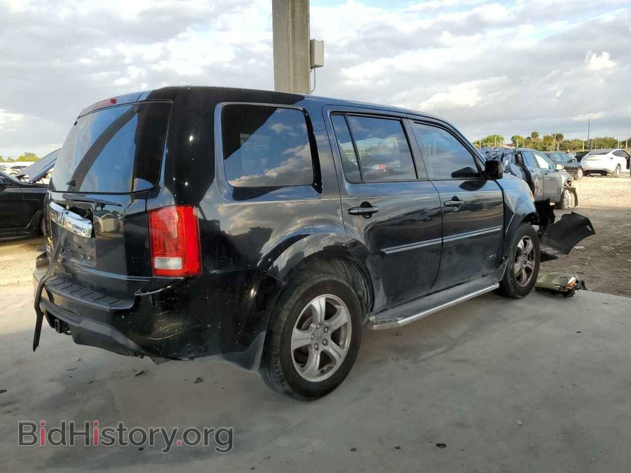 2013 HONDA PILOT - VIN: 5FNYF3H51DB017206 - Фото 3