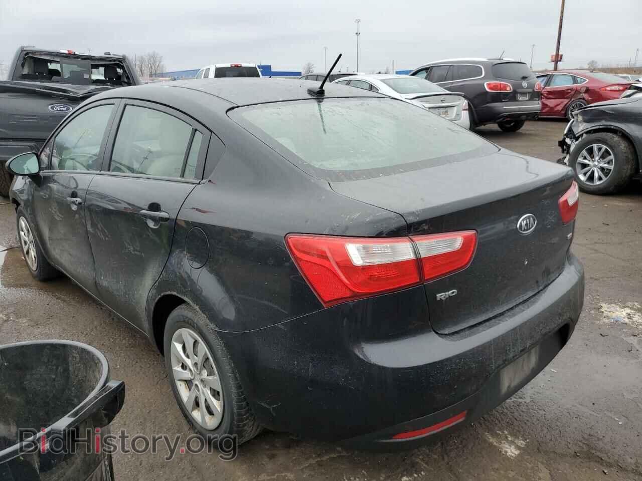 2012 KIA RIO - VIN: KNADM4A3XC6044835 - Фото 2