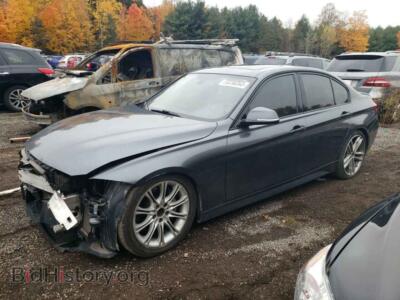 2014 BMW 3 SERIES 335 I, black — VIN WBA3A9C53EF686381, Copart