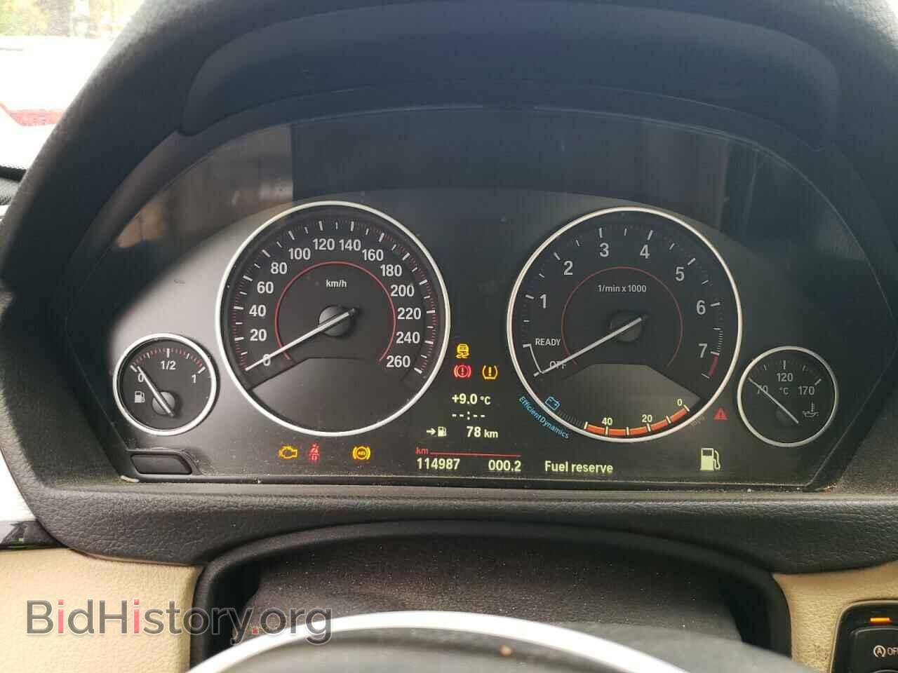 2014 BMW 3 SERIES - VIN: WBA3A9C53EF686381 - Фото 9