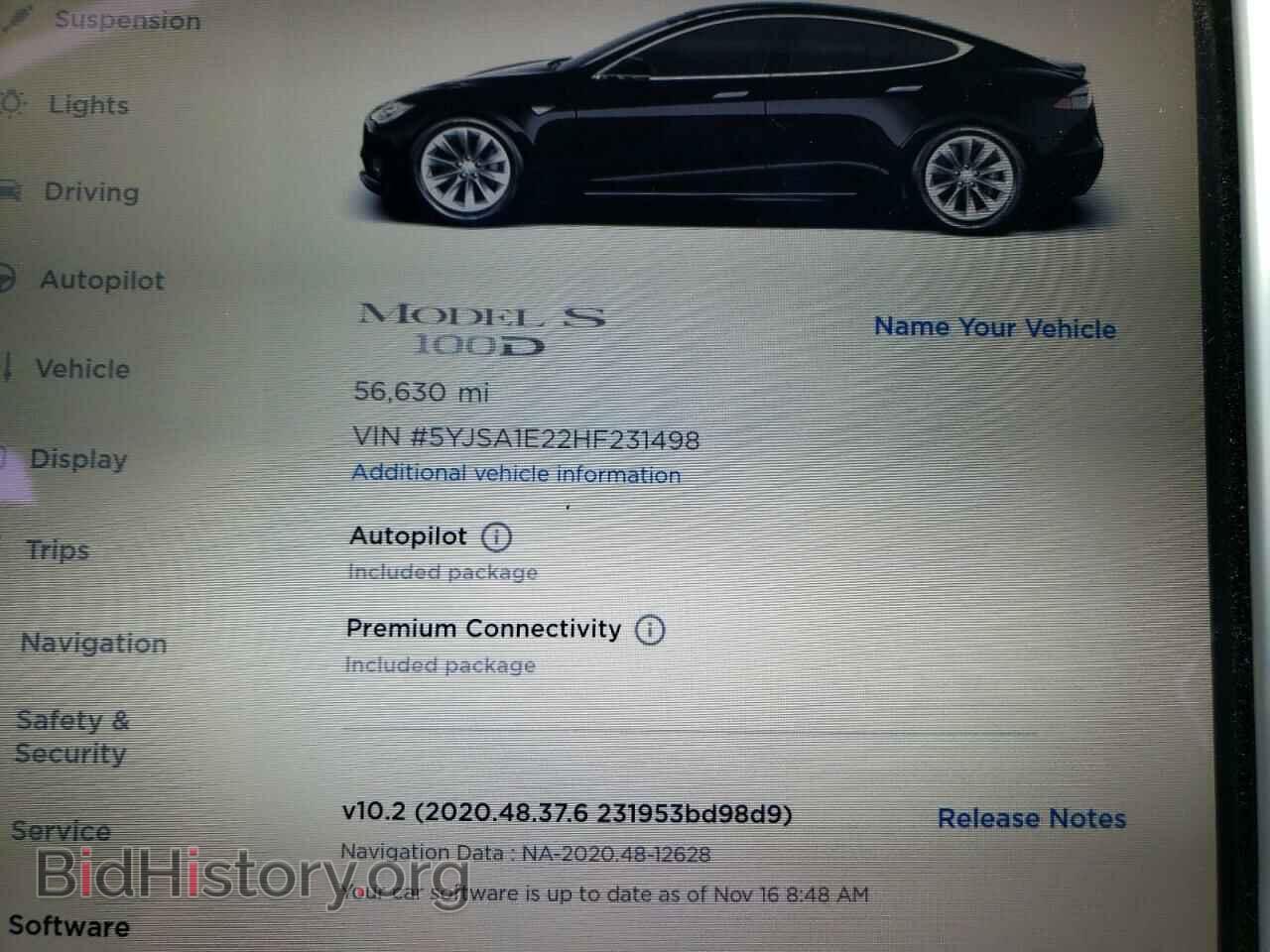 2017 TESLA MODEL S - VIN: 5YJSA1E22HF231498 - Photo 9